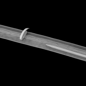 Gardinenband 3598M 27mm Raffrolloband Transparent