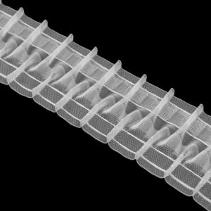 Gardinenband 3948MP 80mm Smokfalten 1:2.0 Transparent