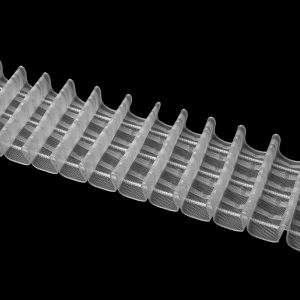 Gardinenband 3951MP 80mm Bleistiftfalte 1:2.5 Transparent Multitaschenband