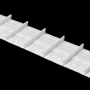 Gardinenband 3951P 80mm Bleistiftfalte 1:1.5 Weiß Multitaschenband