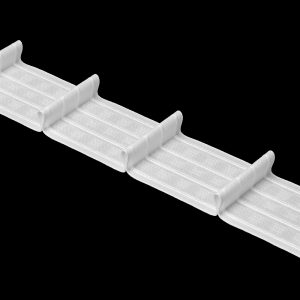 Gardinenband 3960P 65mm Bleistiftfalte 1:1.5 Weiß