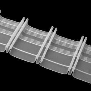 Gardinenband 4361MP 100mm Bleistiftfalte 1:2.0 Transparent
