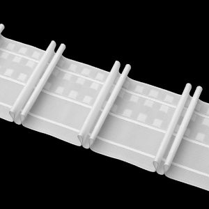 Gardinenband 4361P 100mm Bleistiftfalte 1:2.0 Weiß