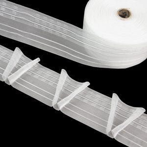 Gardinenband 4377MP 80mm V-Falte 1:2.0 Transparent