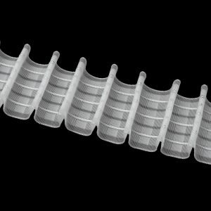 Gardinenband 4436MP 65mm Bleistiftfalte 1:2.0 Transparent Multitaschenband