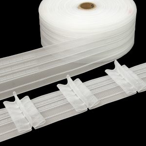 Gardinenband 4440MP 65mm Stehfalte 1:2.5 Transparent