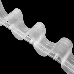 Gardinenband BK-11 80mm Wellenfalten 1:2.0 Transparent