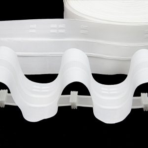 Gardinenband BK-14 100mm Wellenfalten 1:2.0 Weiß