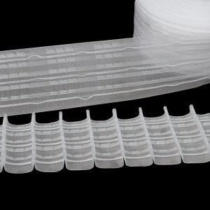 Gardinenband 3951MP 80mm Bleistiftfalte 1:1.8 Transparent Multitaschenband