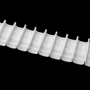 Gardinenband 2701C 60mm Bleistiftfalte 1:2.0 Weiß