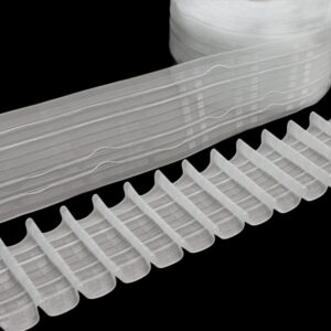 Gardinenband 3981MP Soft 80mm Bleistiftfalte 1:2.0 Transparent Multitaschenband