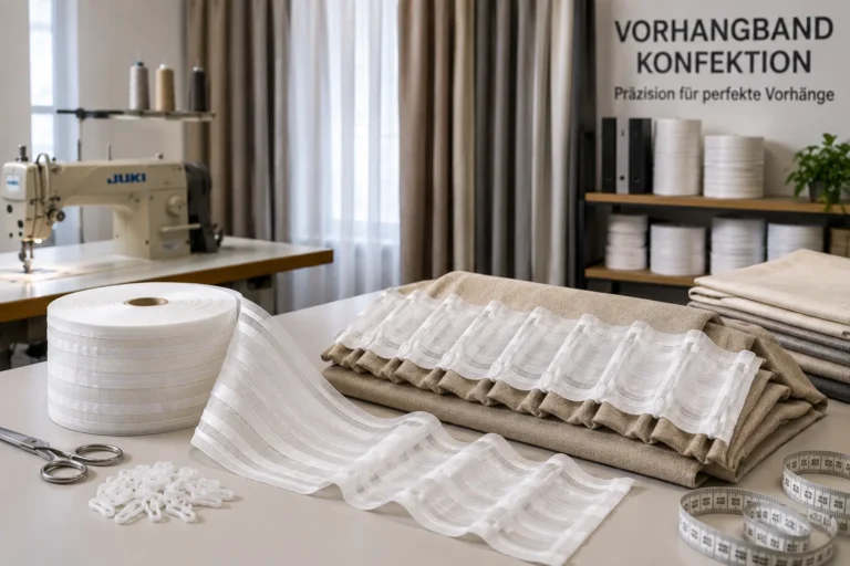 Vorhangband Konfektion